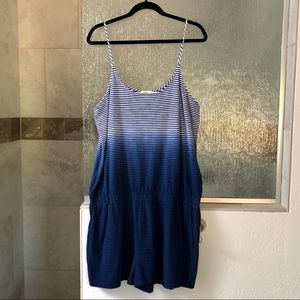 Vineyard Vines Elastic Waist Romper NWOT Lg